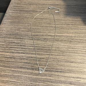 Diamond symbol necklace